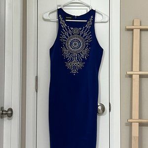 Bebe Sapphire Blue Dress